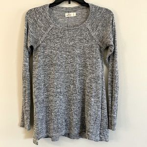 3/$25 - Hollister black and white mottled long sleeve